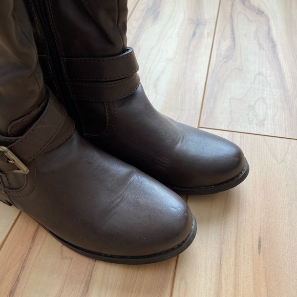 Call It Spring Tall Brown Boots - Picture 4 of 4